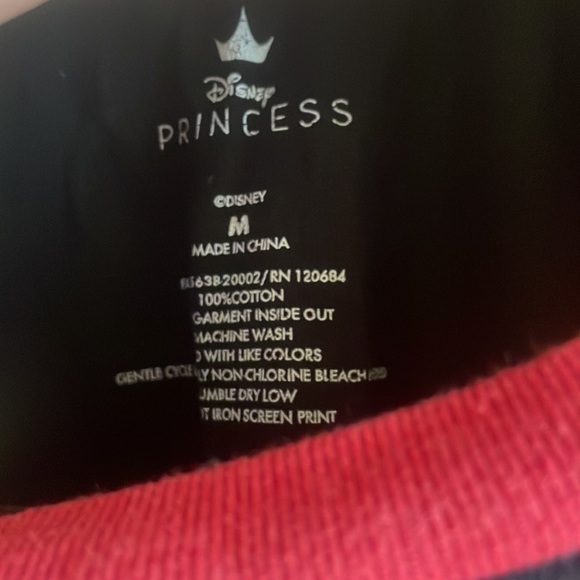 Disney mulan crop top tie short size medium - Picture 3 of 4